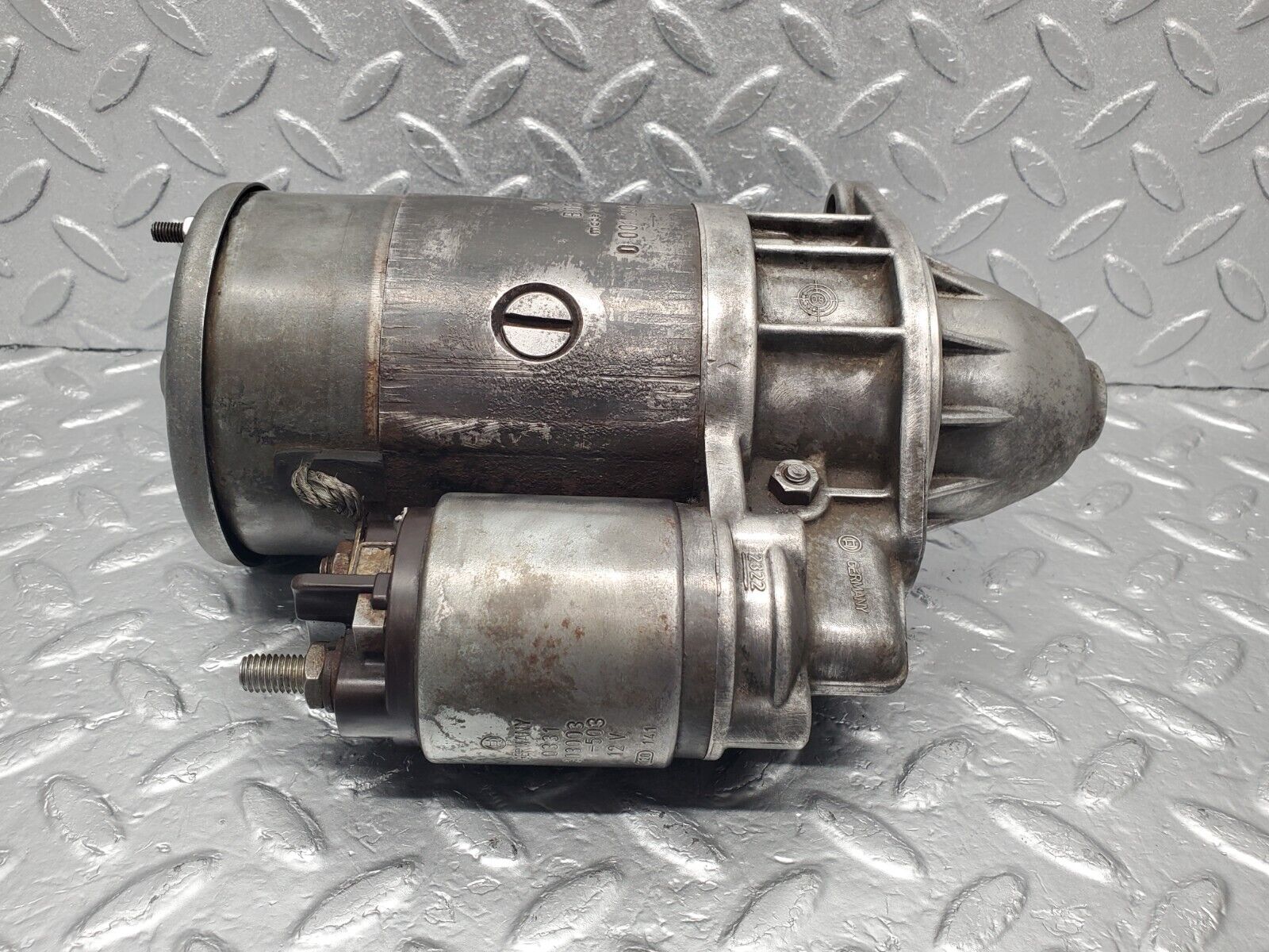46598 Mercedes-Benz C123 280CE Coupe Starter Motor Bosch 0001208208 0331303003