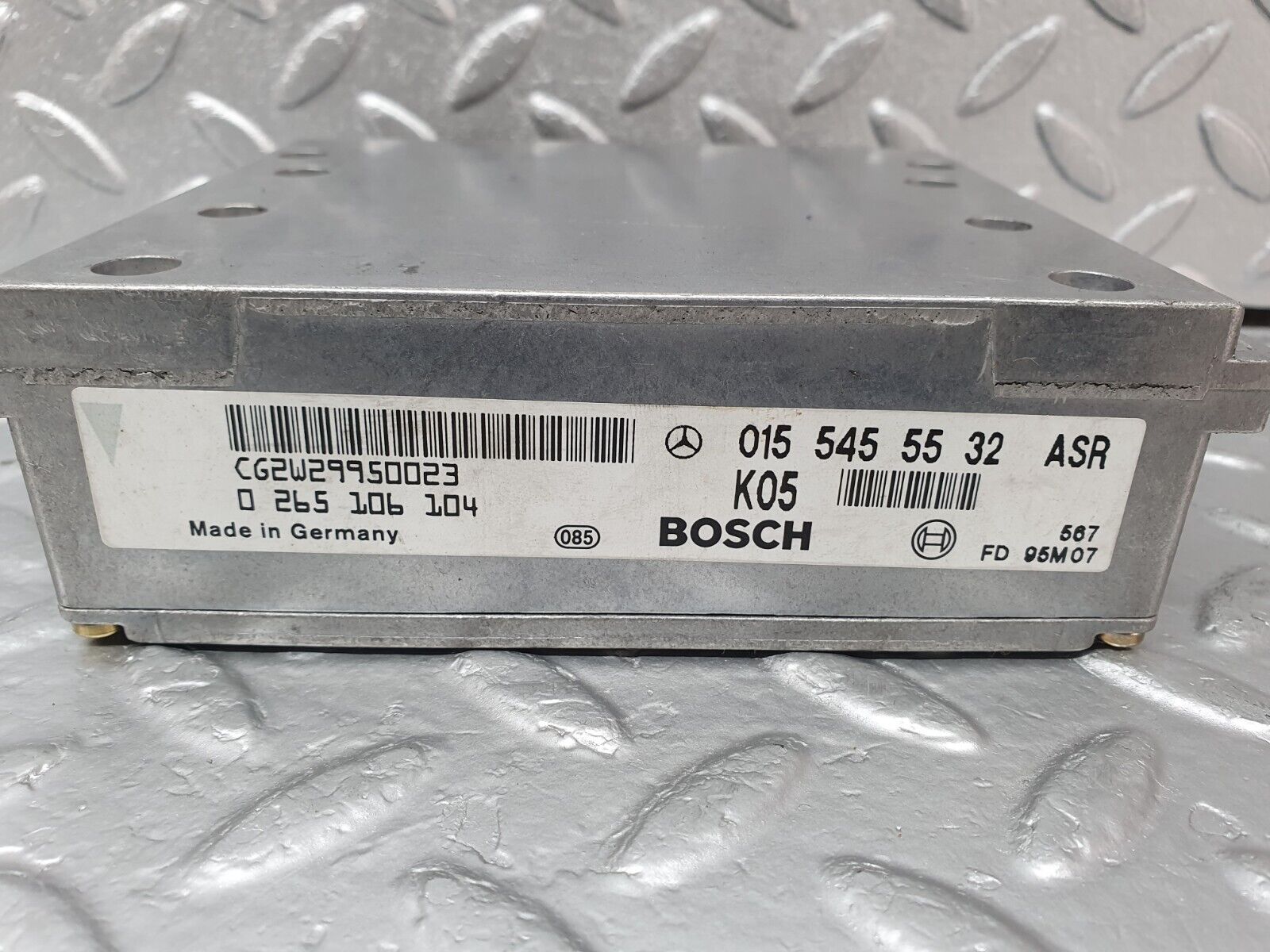 42146 Mercedes-Benz R129 320SL Coupe ABS ASR Control Unit Module 0155455532 0265106104