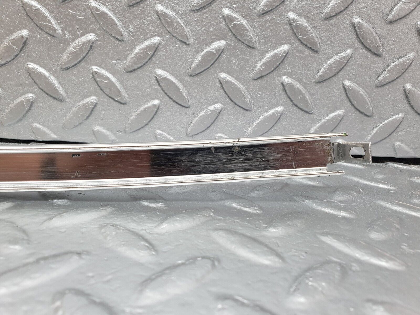 43214 Mercedes-Benz W108 280SE Rear Left Door Window Chrome Channel