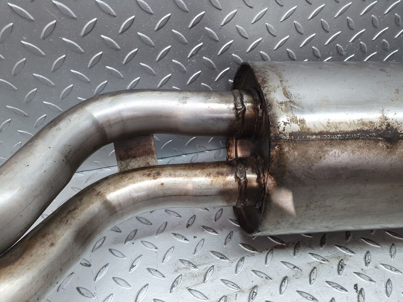 43822 Mercedes-Benz C126 380SEC Coupe Exhaust Rear Silencer