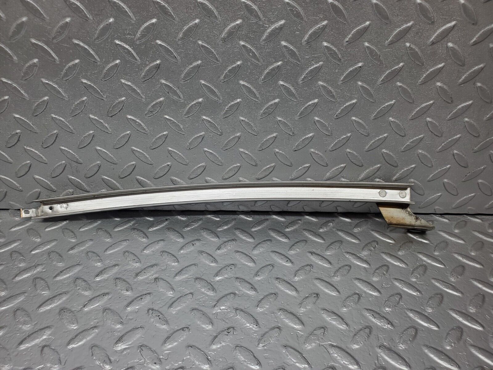 44319 Mercedes-Benz W123 280E Rear Left Chrome Window Channel