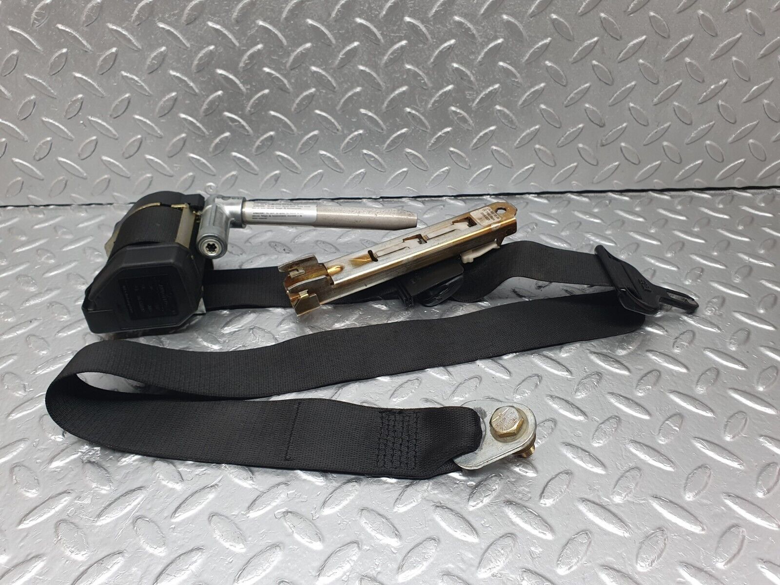42804 Mercedes-Benz W201 190 2.0L Front Left Seat Belt With Buckle 2018606785 1248600169