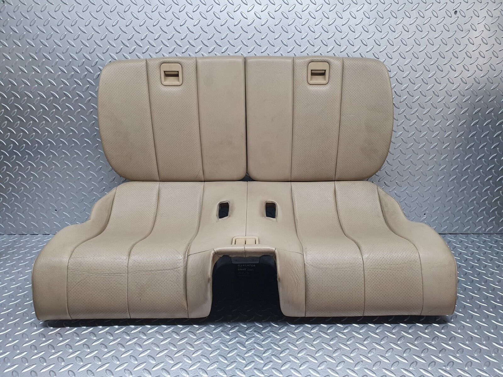 42418 Mercedes-Benz R129 320SL Coupe Rear Seat Beige Leather 1299220101 129920020