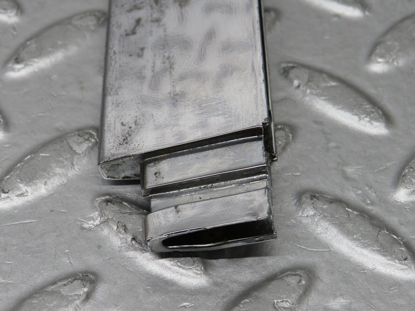 35672 Mercedes-Benz R107 280SL Trunk Chrome Handle Left Side