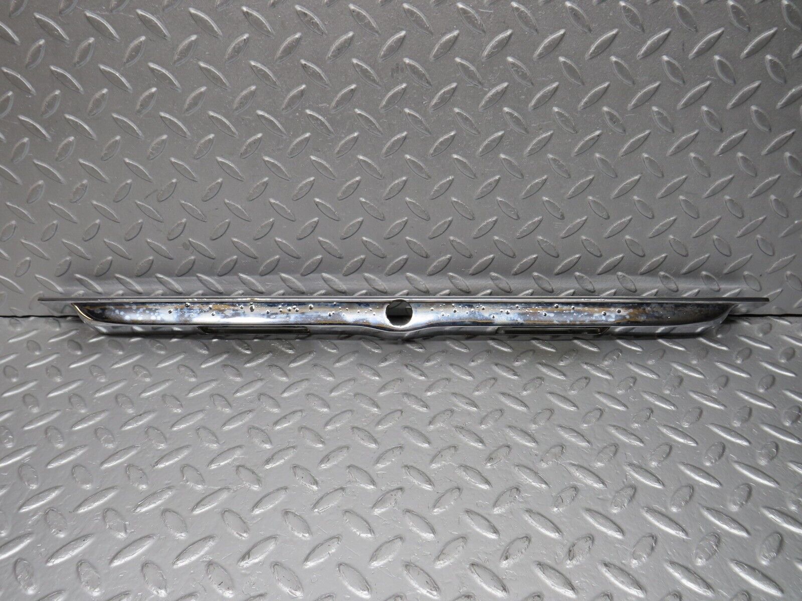 39142 Mercedes-Benz R107 500SL Trunk Chrome Handle Trim
