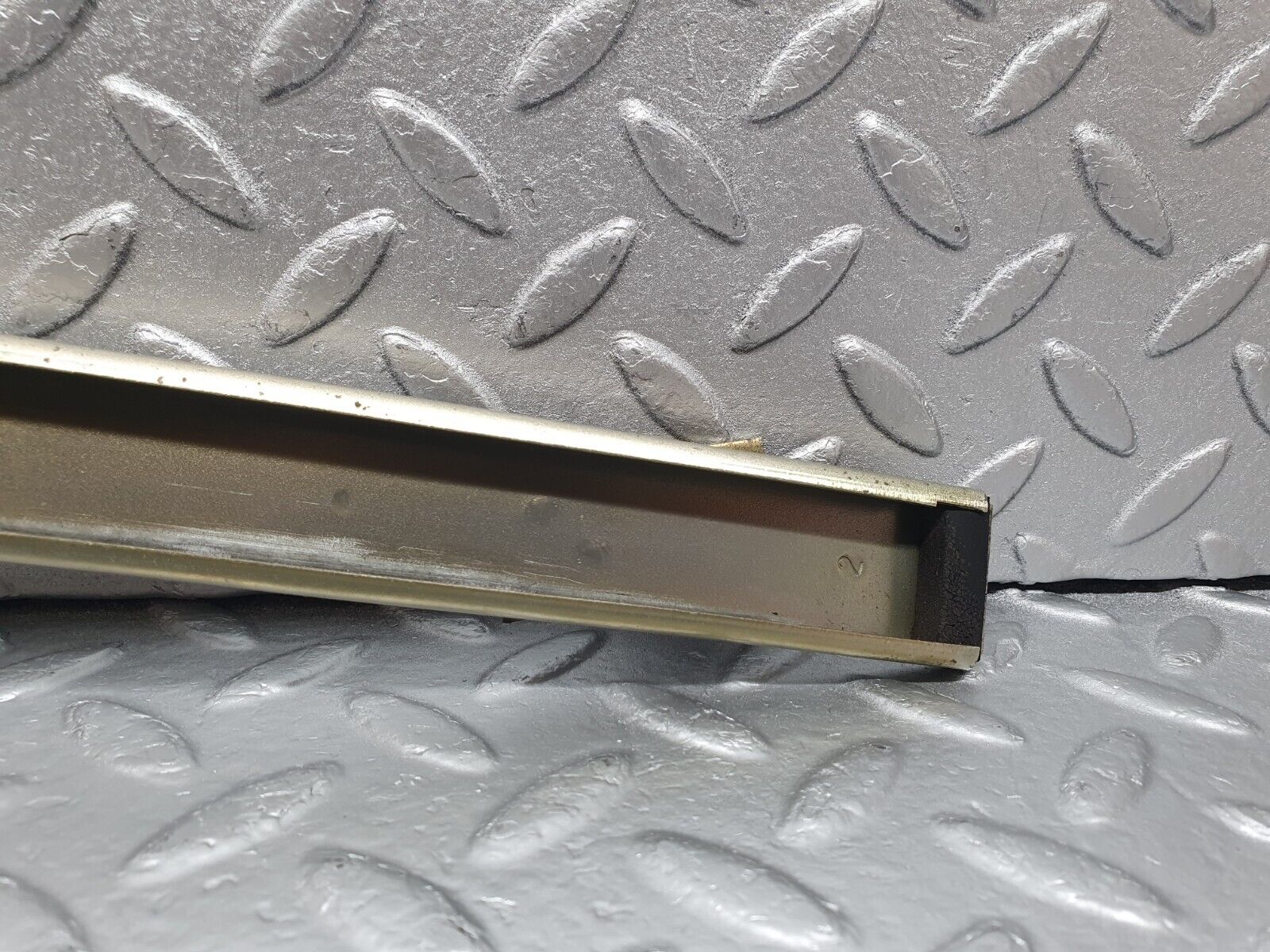 43929 Mercedes-Benz C123 230CE Coupe Rear Left Window Channel