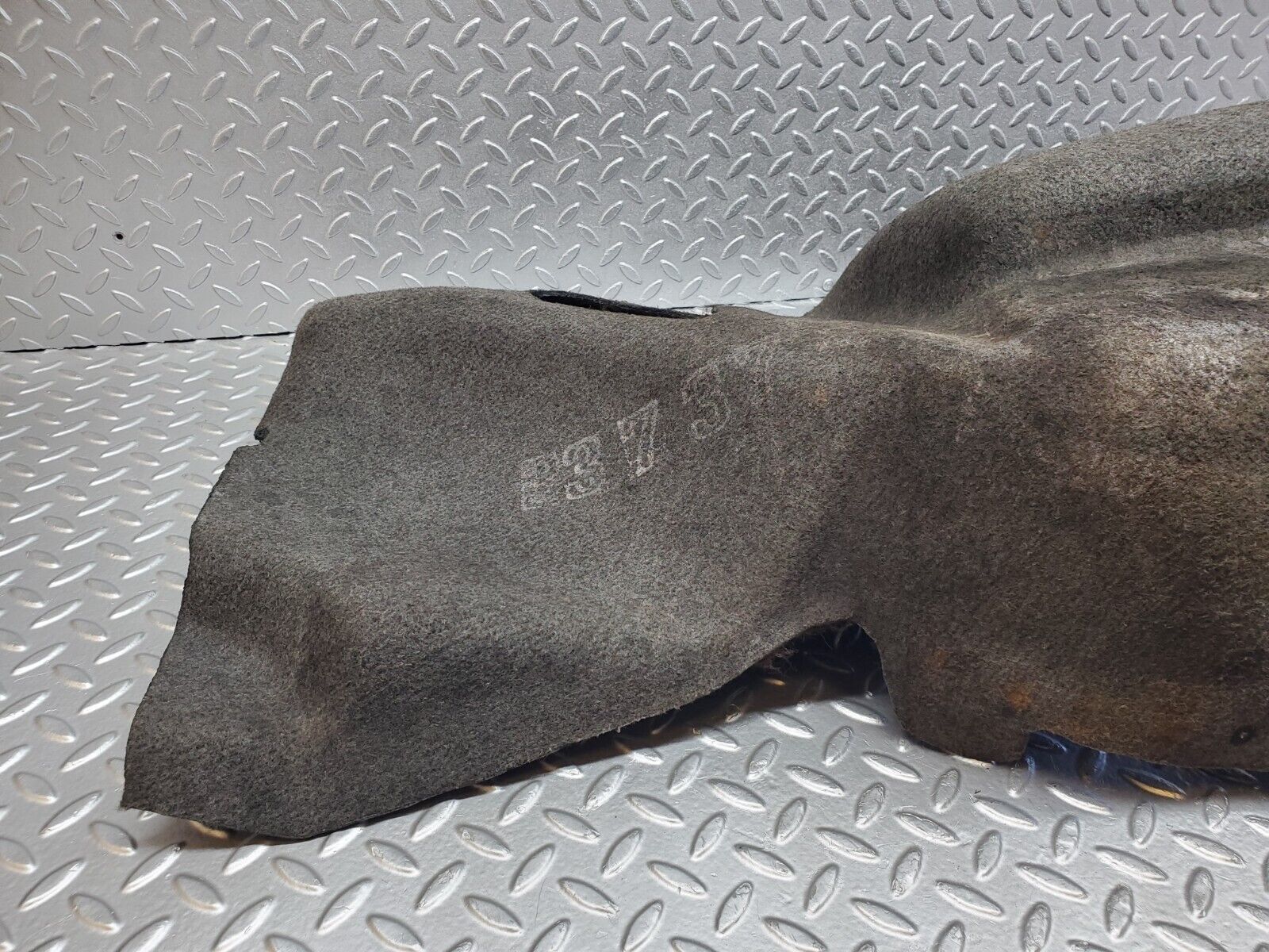 45717 Mercedes-Benz W126 420SE Trunk Cover Panel Left Side Brown