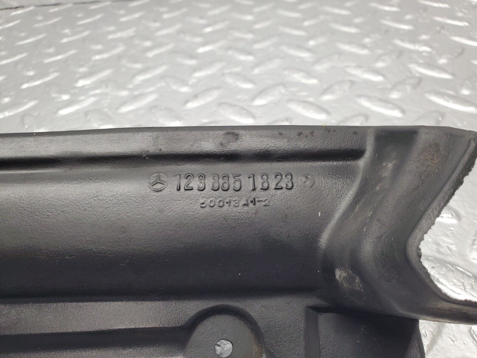 46421 Mercedes-Benz C123 280CE Coupe Front Bumper Rubber Right 1238851823