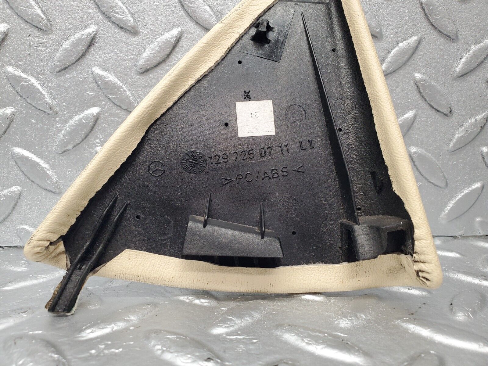 46754 Mercedes-Benz R129 320SL Coupe Mirror Triangle Cover Left Beige 1297250711