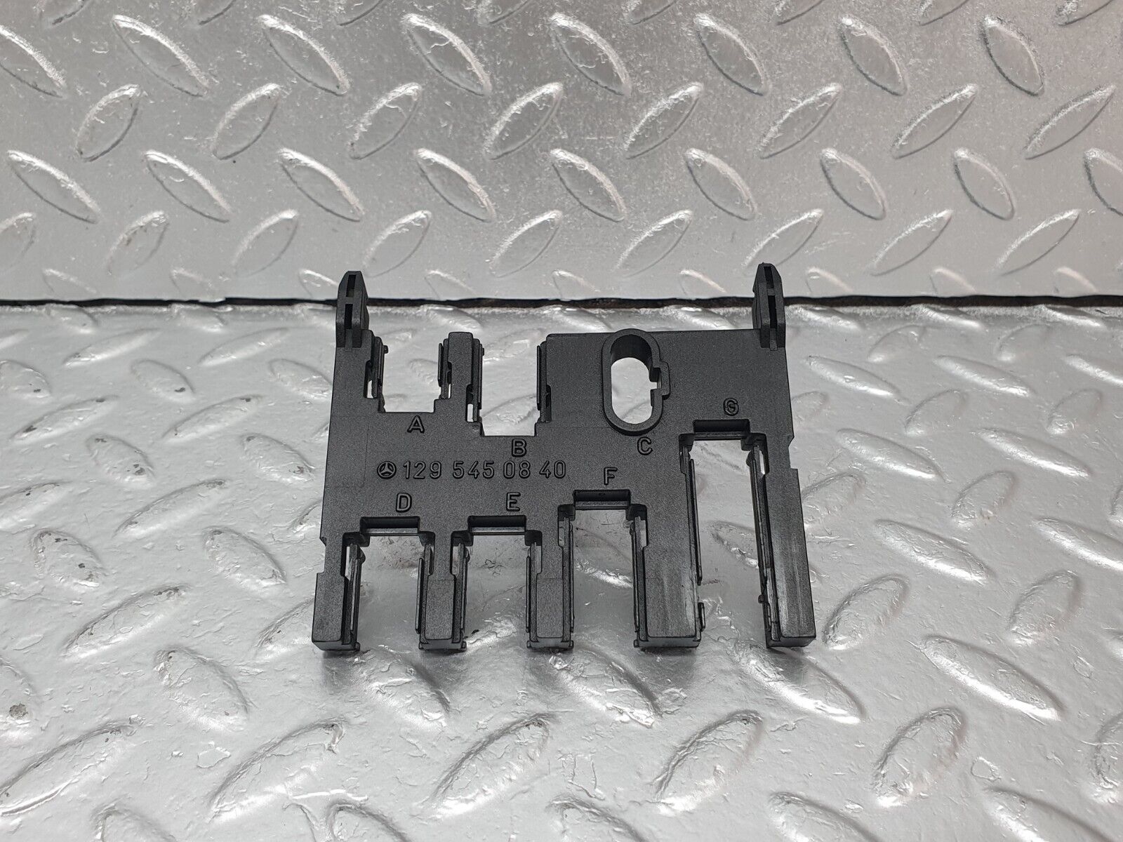 42390 Mercedes-Benz R129 320SL Coupe Fuse Box Cable Mount 1295450840