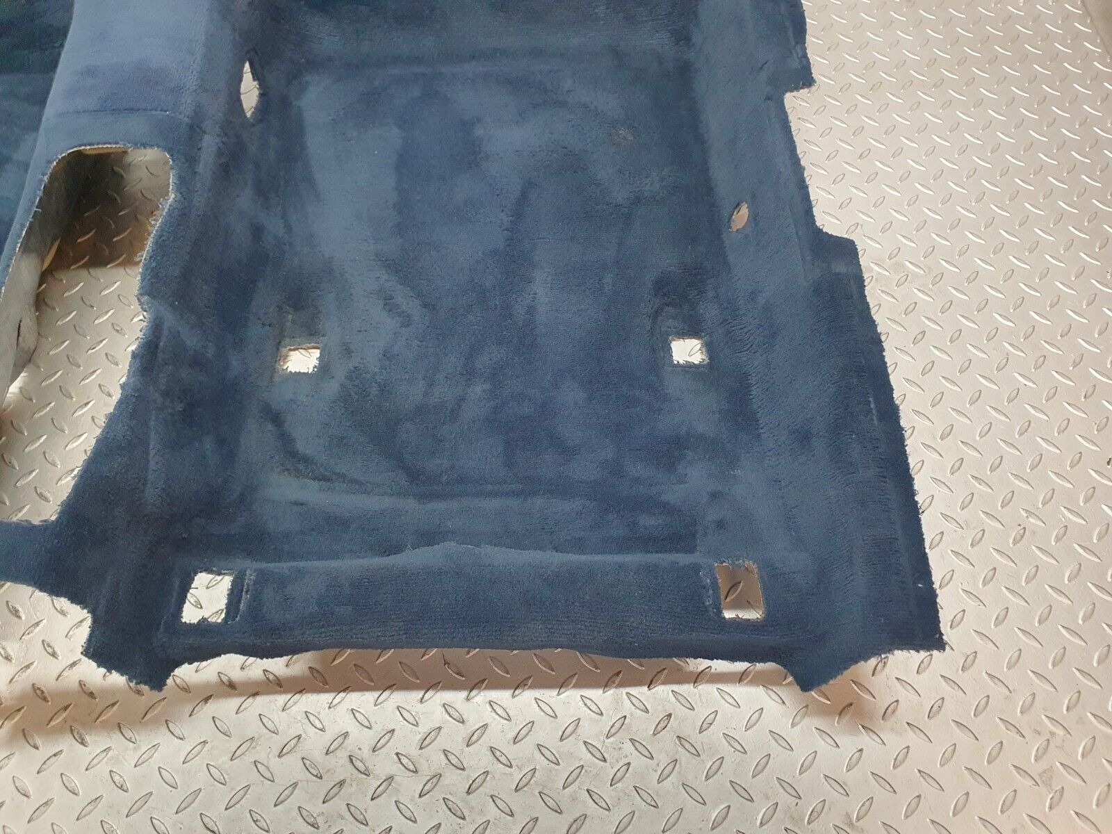 42978 Mercedes-Benz W201 190 Rear Floor Carpet Blue 2016806441