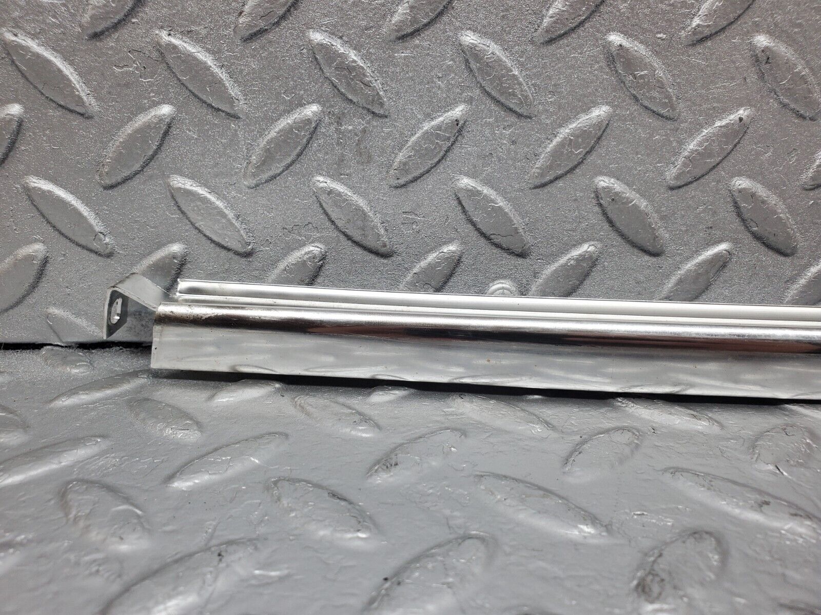 44319 Mercedes-Benz W123 280E Rear Left Chrome Window Channel