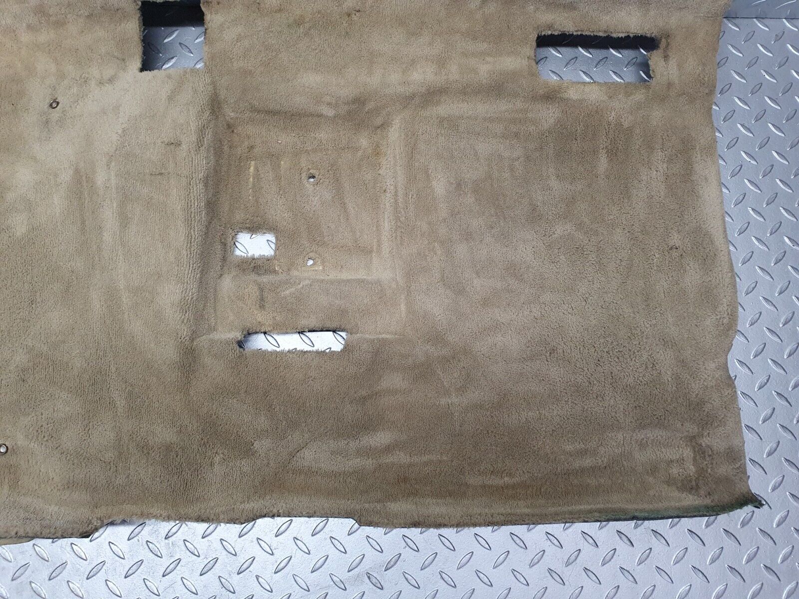 42296 Mercedes-Benz R129 320SL Coupe Front Left Floor Carpet Beige 1296801340