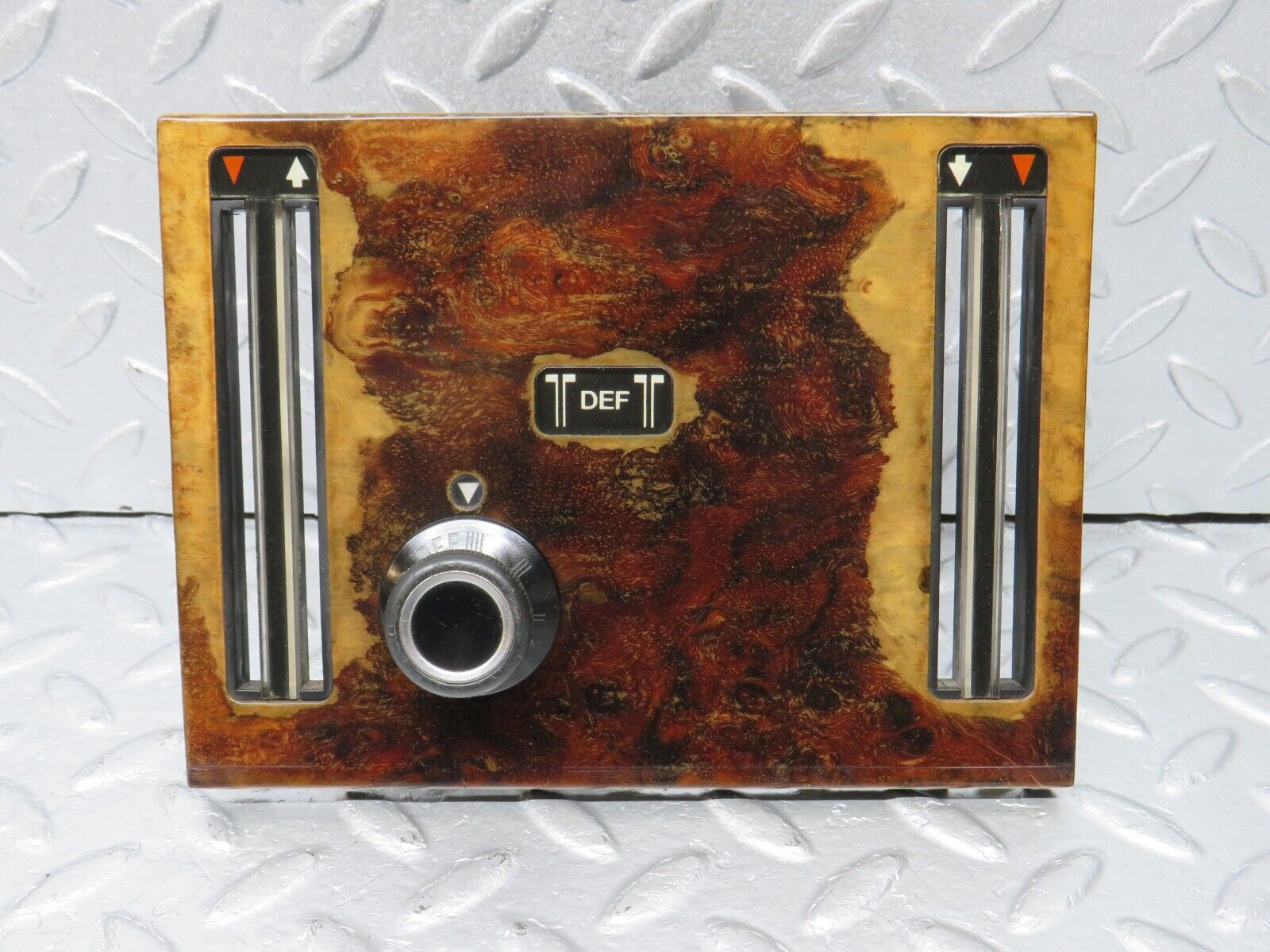 39886 Mercedes-Benz R107 350SL Heater Control Wood Panel