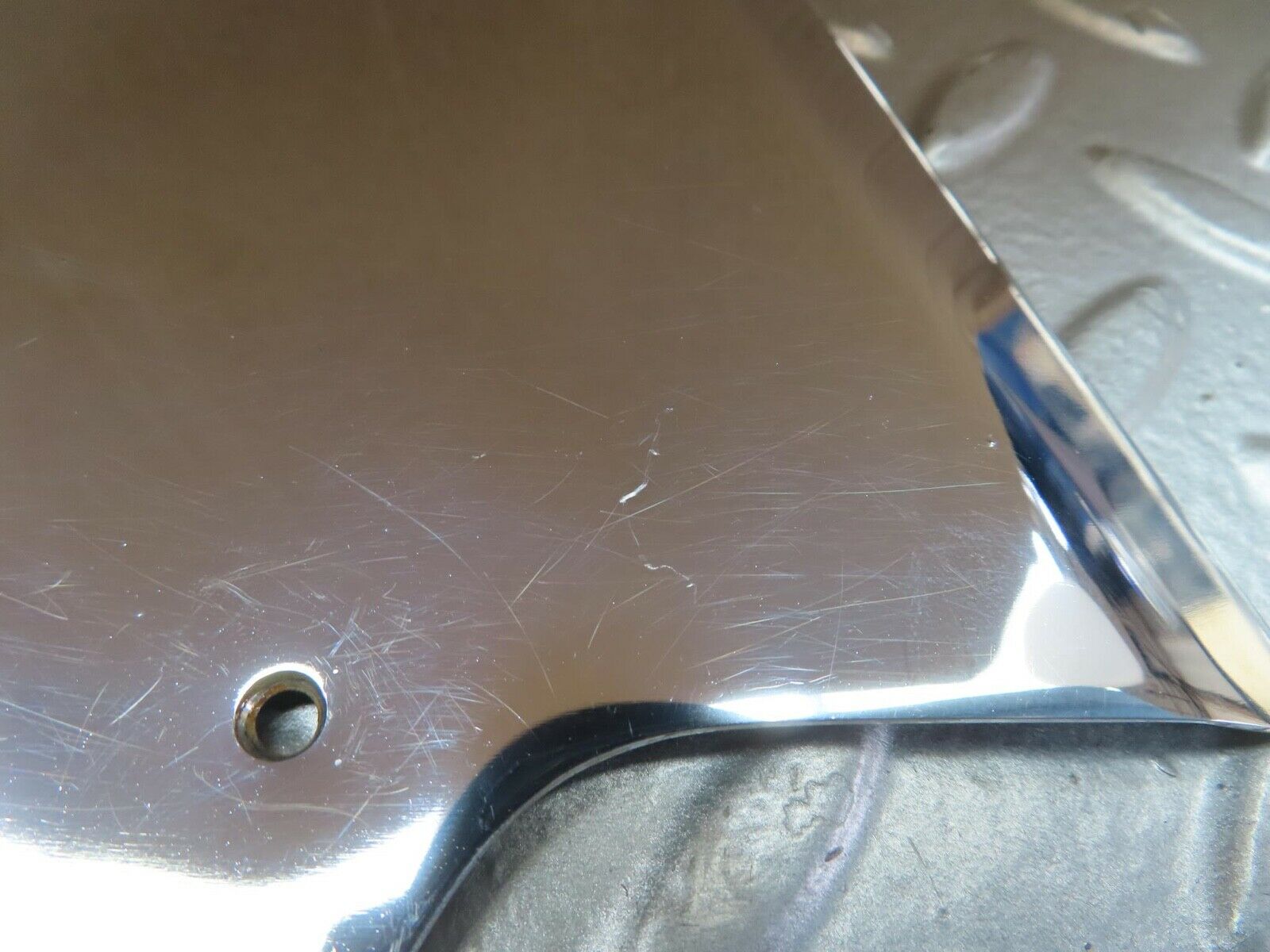 11689 Mercedes-Benz R107 450SL Left Door Chrome Cover