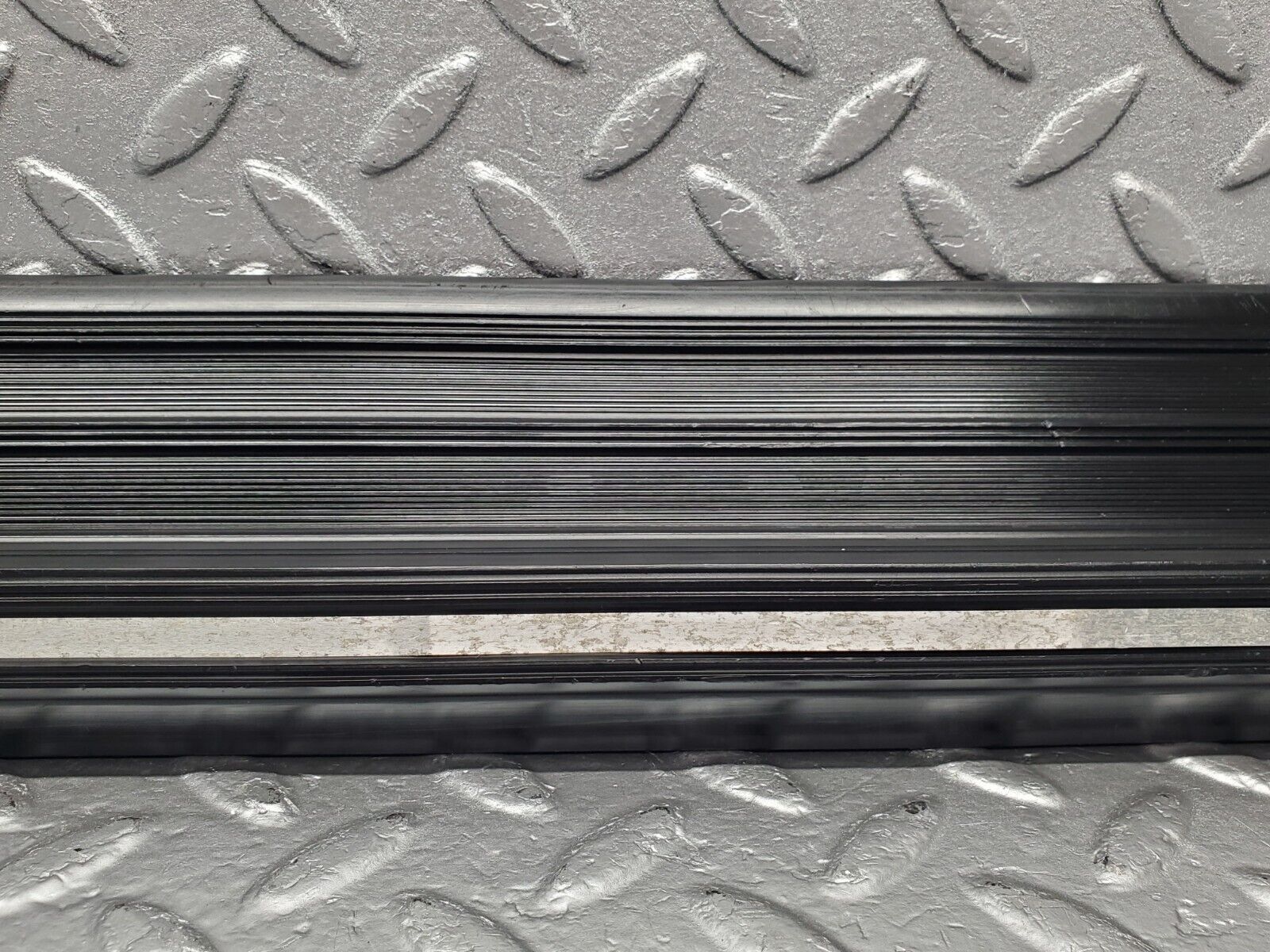 46329 Mercedes-Benz C123 280CE Coupe Door Sill Trim Black Right Side