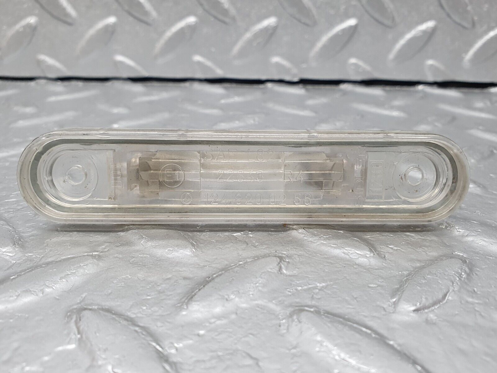 41665 Mercedes-Benz W124 200E Number Plate Light Pair 1248200256