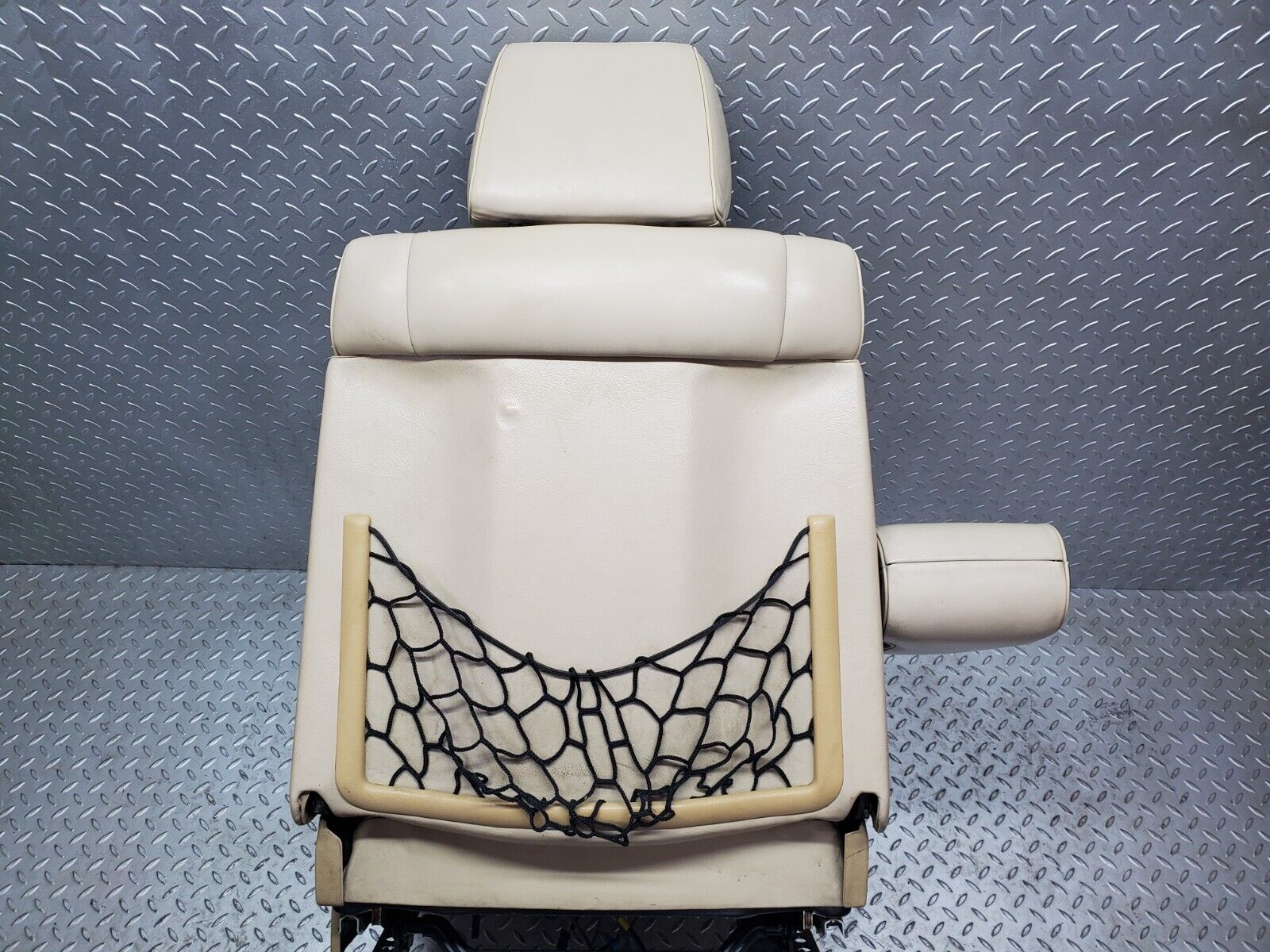 45869 Mercedes-Benz W126 420SE Front Left Electric Seat Leather Beige 1269102650