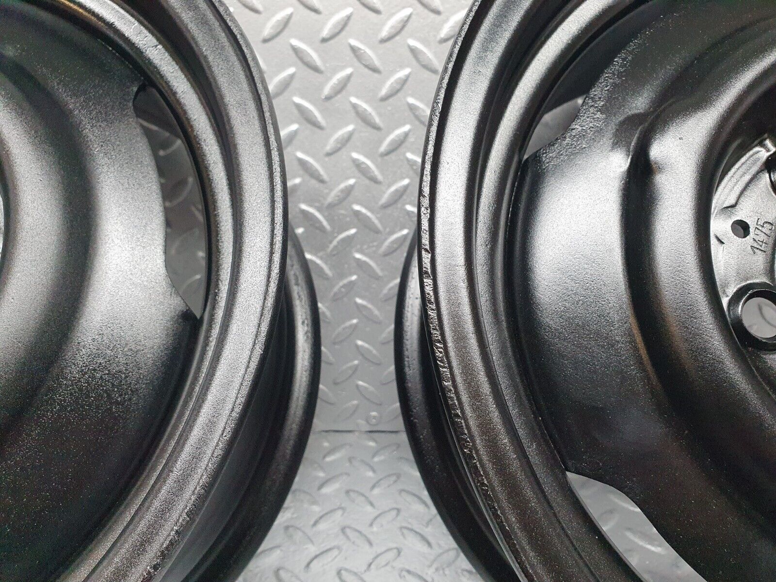 43427 Mercedes-Benz W108 280SE Steel Wheel Set 6Jx14H2 1084000002