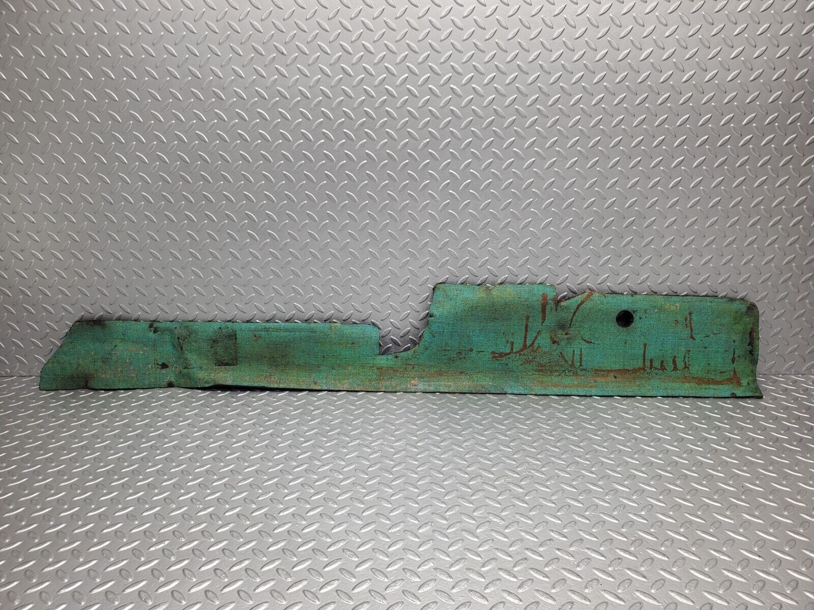 46417 Mercedes-Benz C123 280CE Coupe Door Sill Floor Carpet Right Side Black