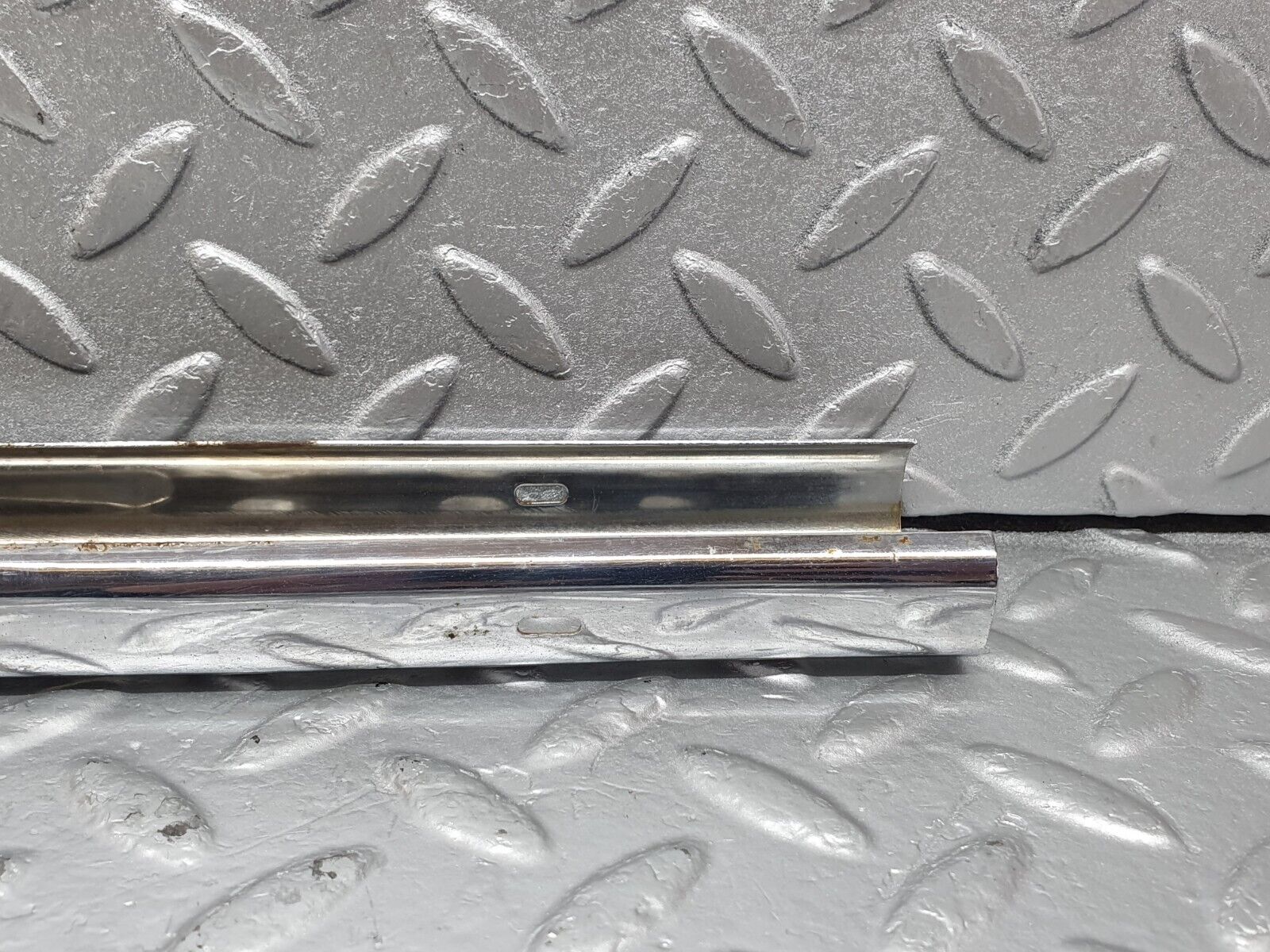 43448 Mercedes-Benz W108 280SE Front Seat Rail Chrome Cover Trim