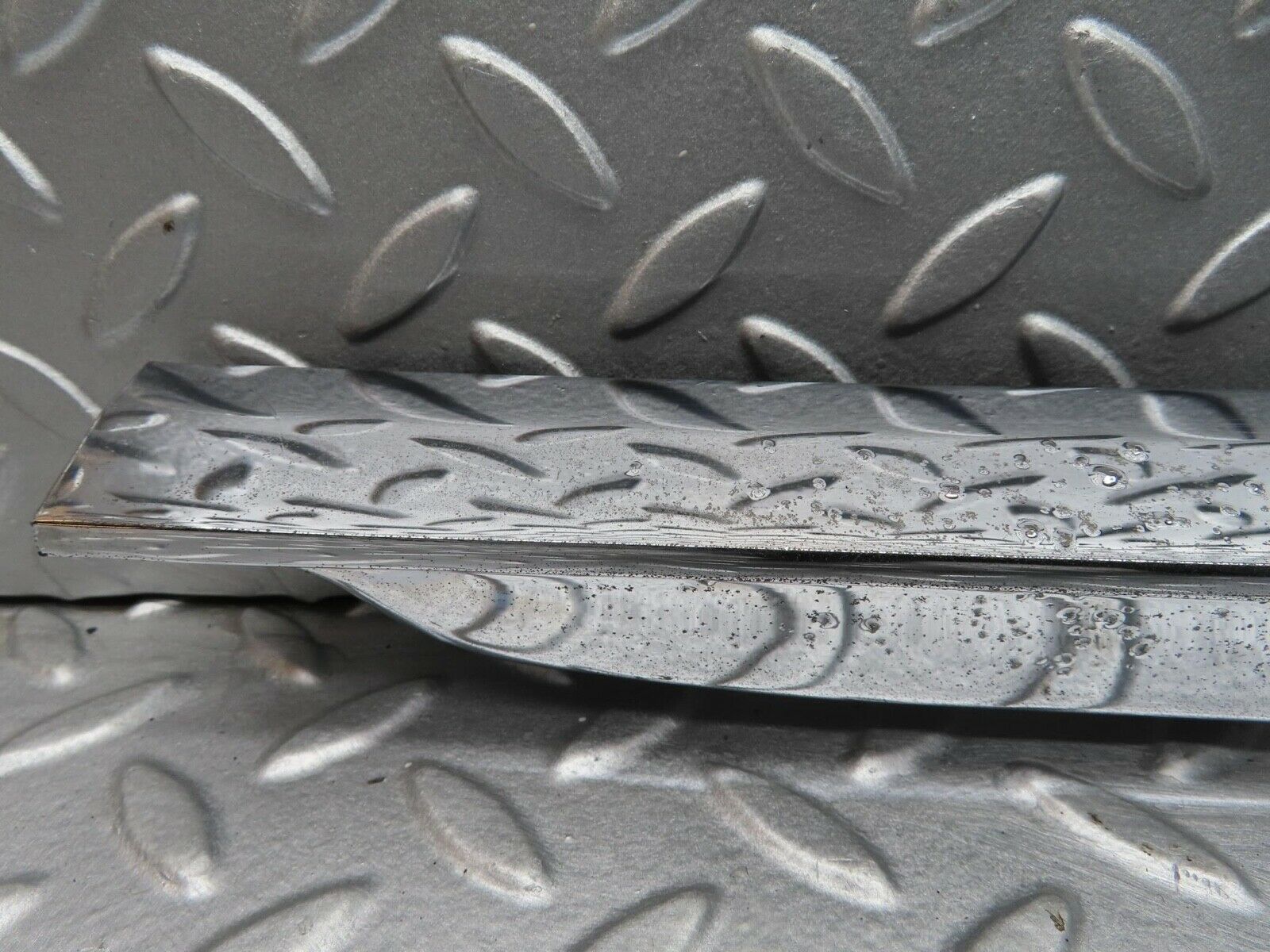 12417 Mercedes-Benz R107 Trunk Chrome number Plate Light 1076901580