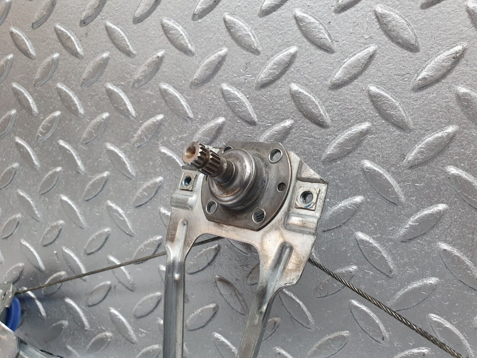 42791 Mercedes-Benz W201 190 2.0L Rear Left Manual Window Regulator