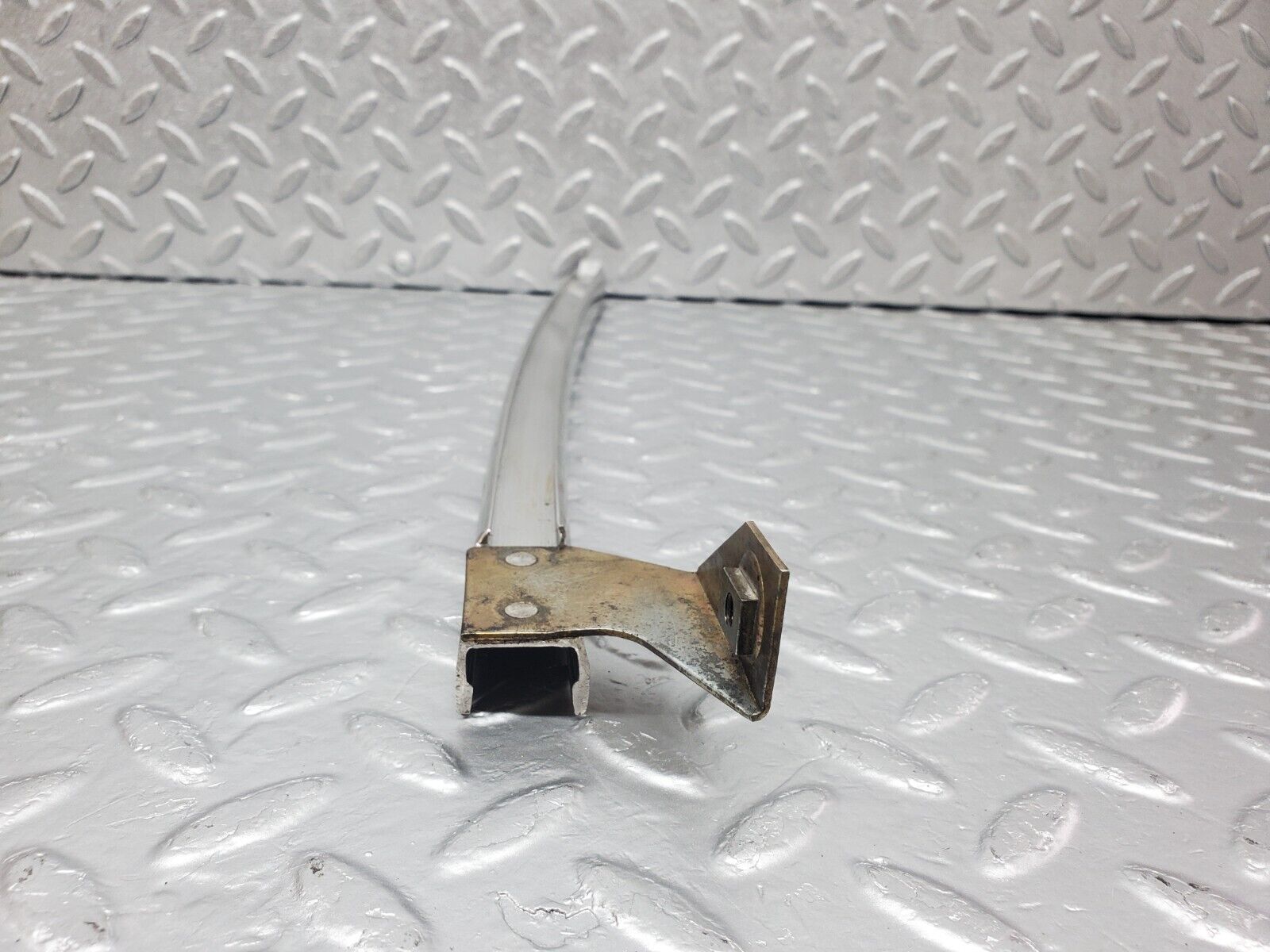 44319 Mercedes-Benz W123 280E Rear Left Chrome Window Channel