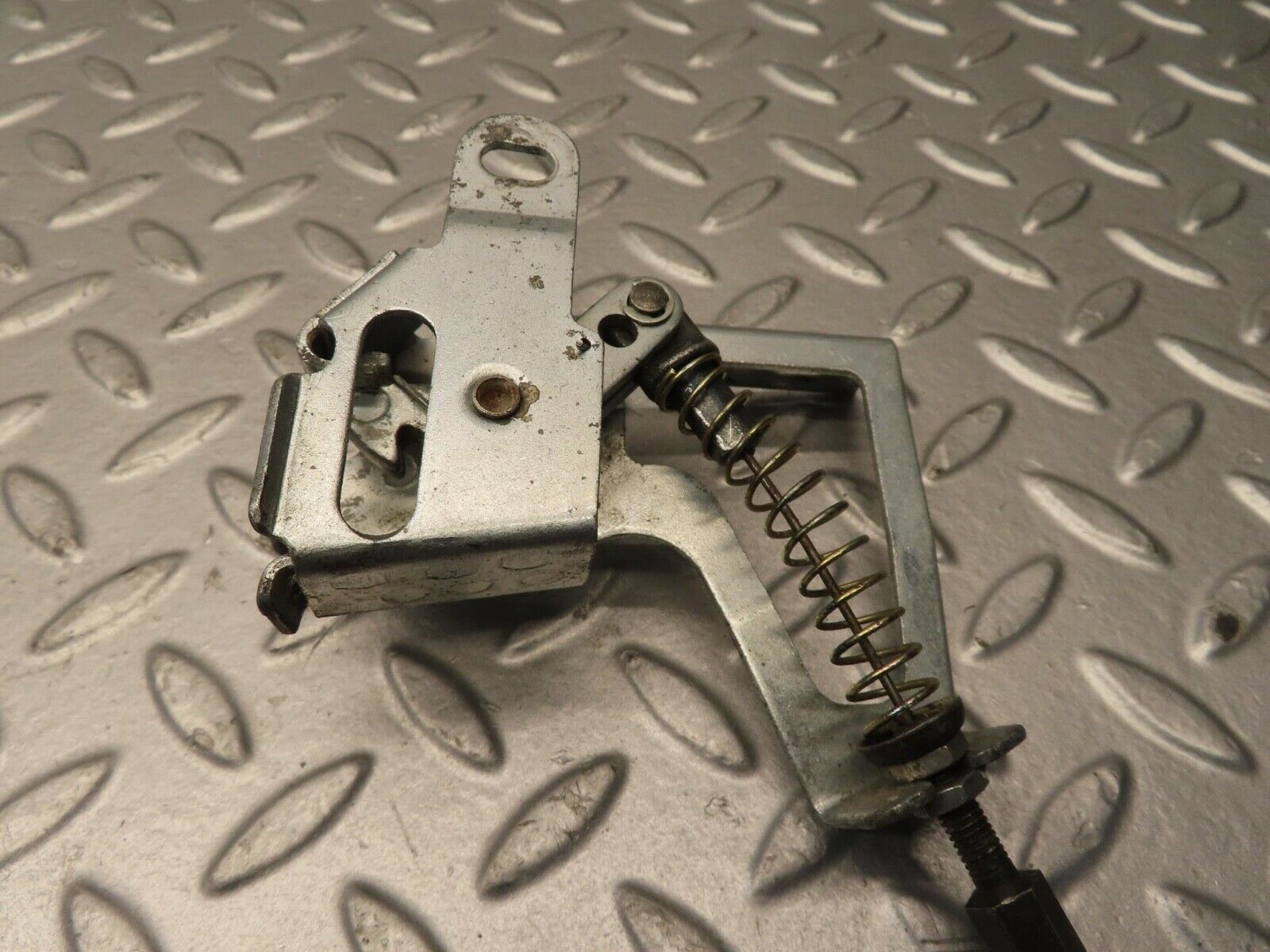 11694 Mercedes-Benz R107 450SL Soft Top Mechanism Lock With Cable Right Side