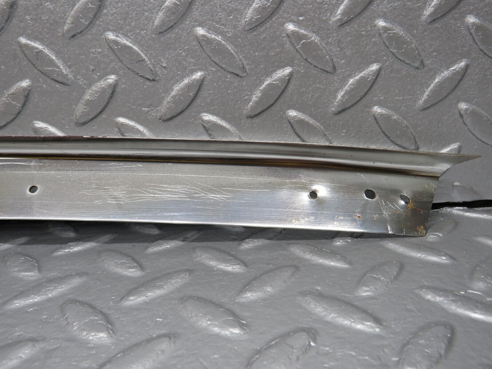 40145 Mercedes-Benz R107 350SL A Pillar Chrome Trim Left