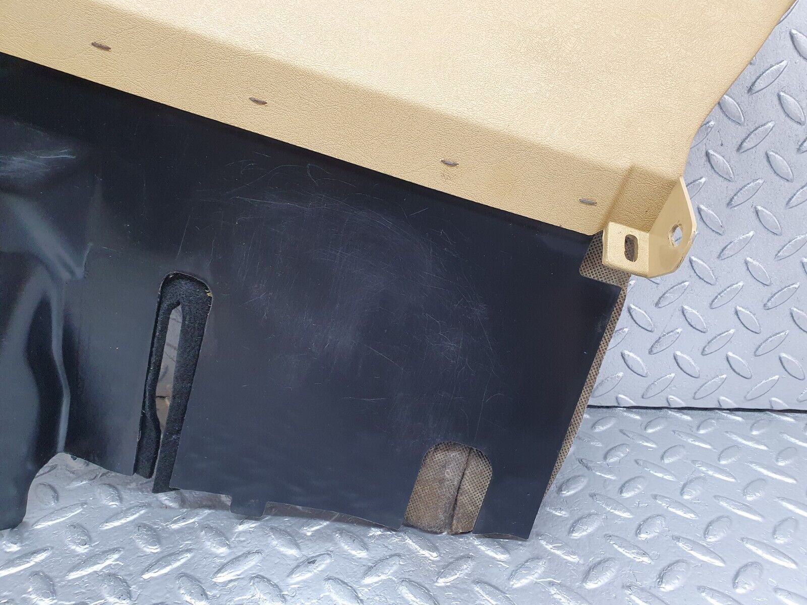 44092 Mercedes-Benz C123 230CE Coupe Under Dash Panel Right Side Beige 1236892208