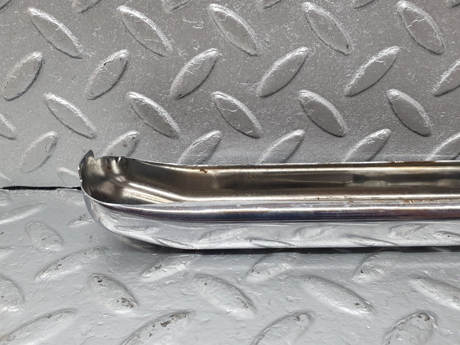 43448 Mercedes-Benz W108 280SE Front Seat Rail Chrome Cover Trim