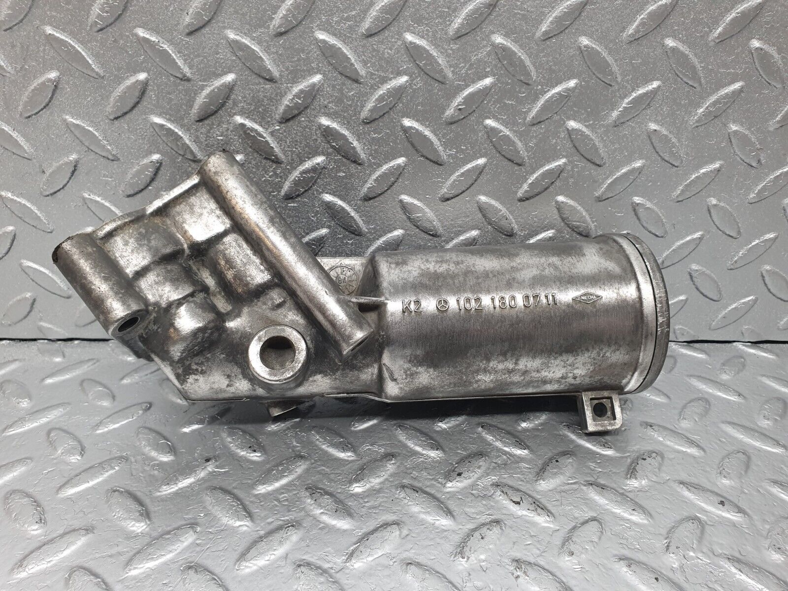 44008 Mercedes-Benz C123 230CE Coupe Oil Filter Housing 1021800711 1021840325