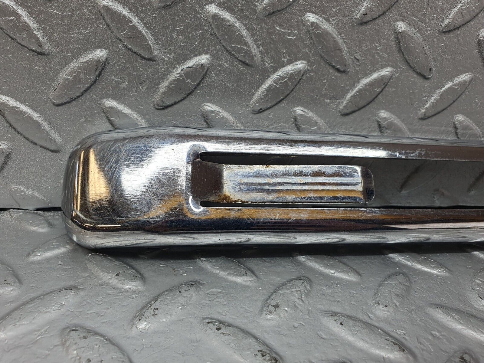 43448 Mercedes-Benz W108 280SE Front Seat Rail Chrome Cover Trim