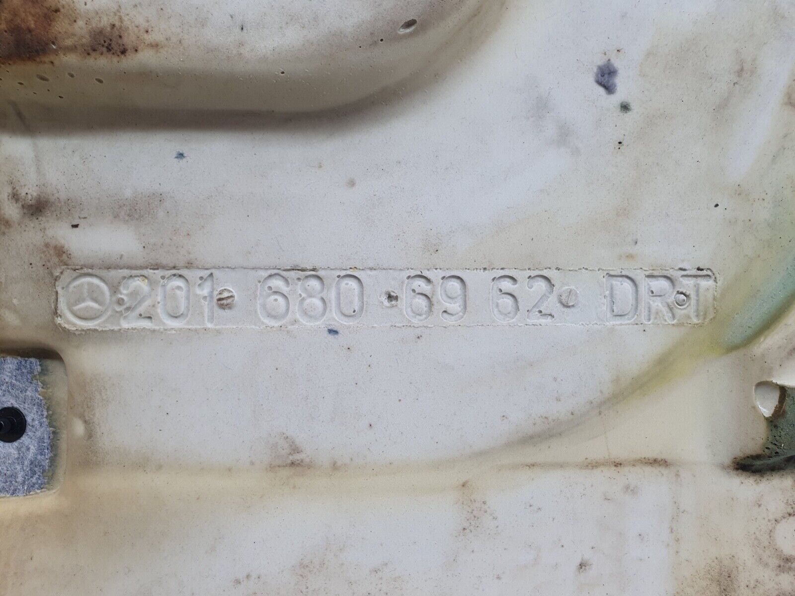 43022 Mercedes-Benz W201 190 Front Left Floor Carpet Blue 2016806962