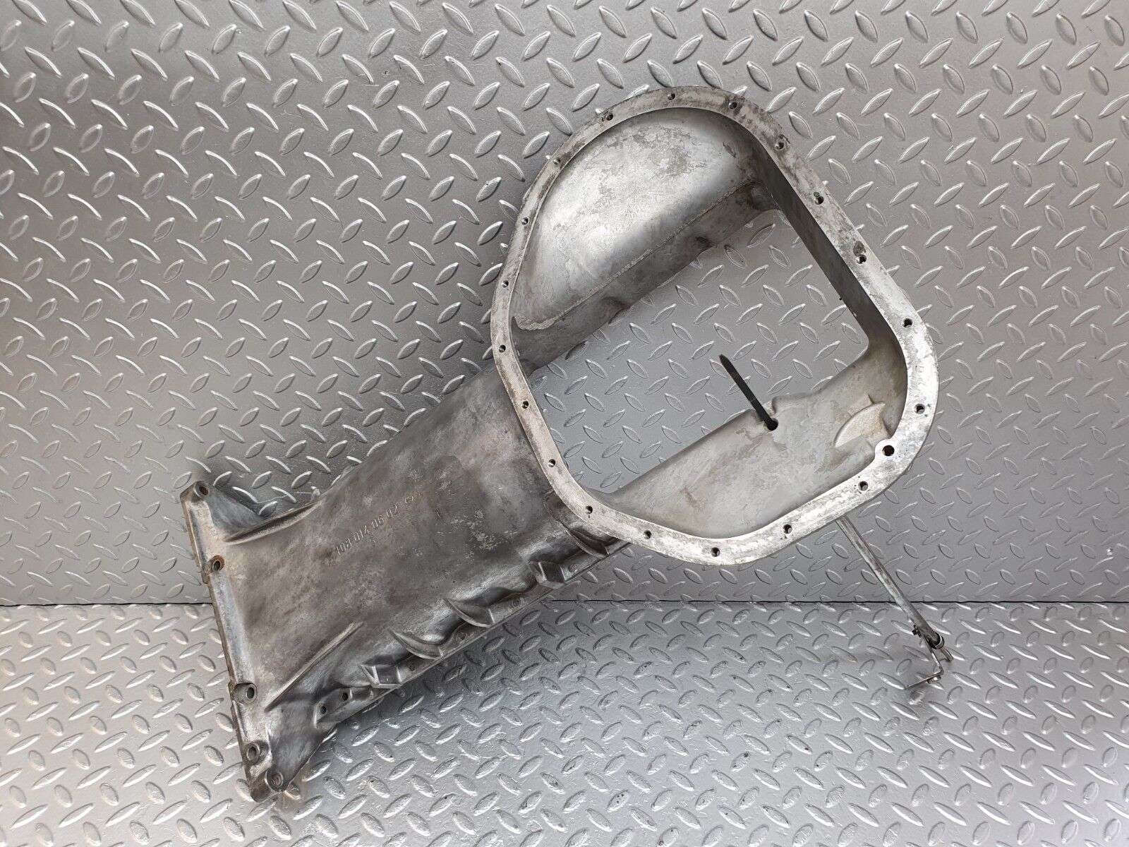43454 Mercedes-Benz W108 280SE Oil Pan Oil Sump & Dipstick 1080140602