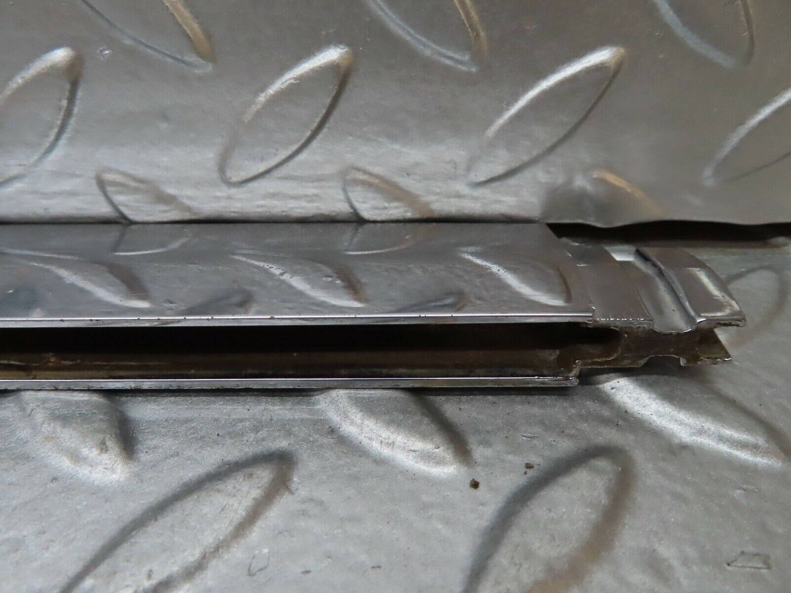 20568 Mercedes-Benz R107 450SL Trunk Chrome Handle Right Side 1076901480