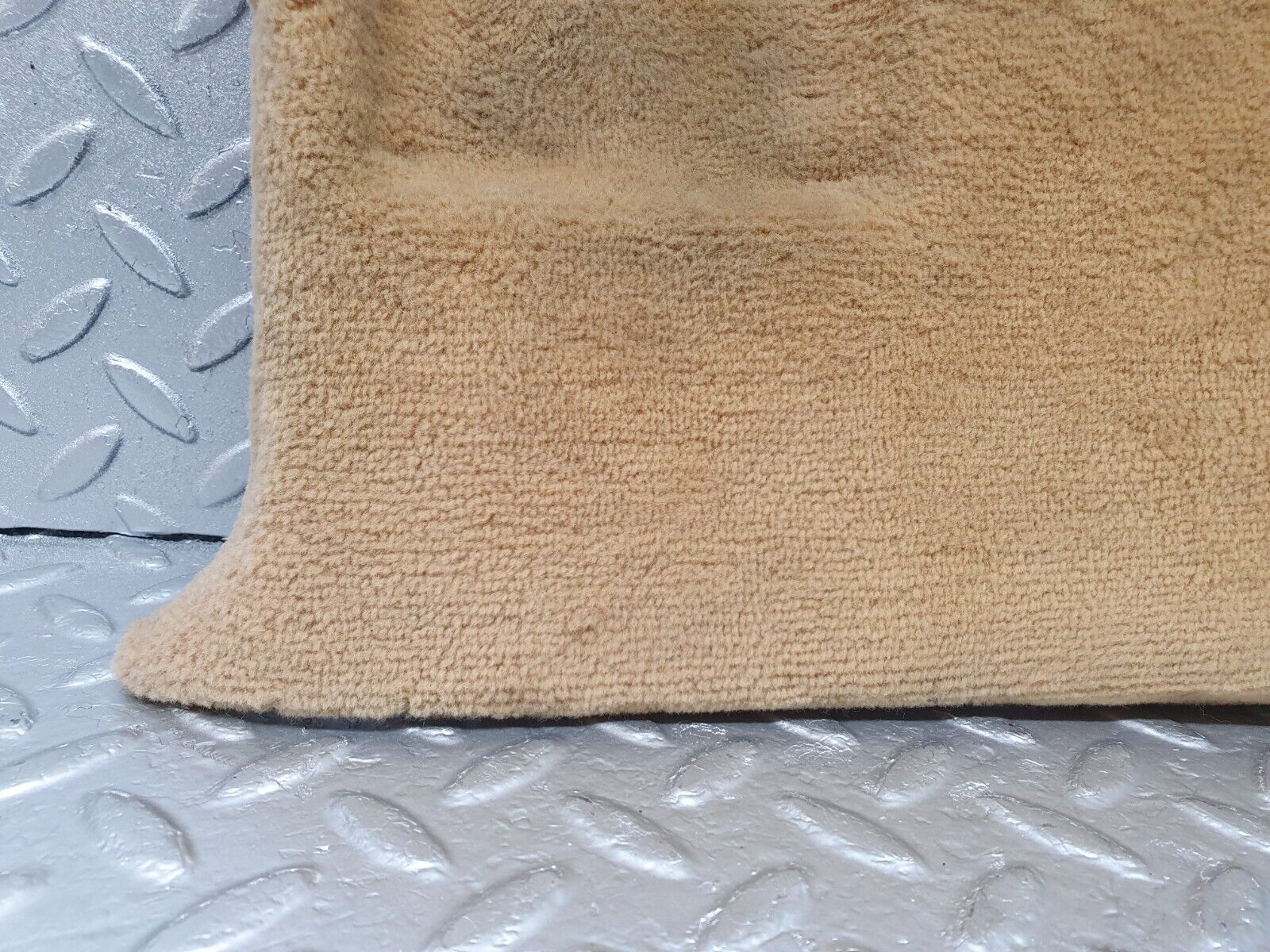 43612 Mercedes-Benz C126 380SEC Coupe Kick Panel Left Side Beige 1266880306