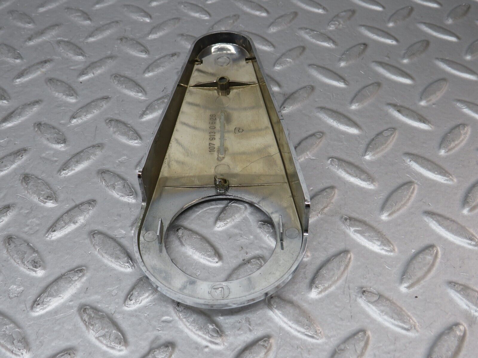 35656 Mercedes-Benz R107 280SL Seat Hinge Chrome Cover 1079130528