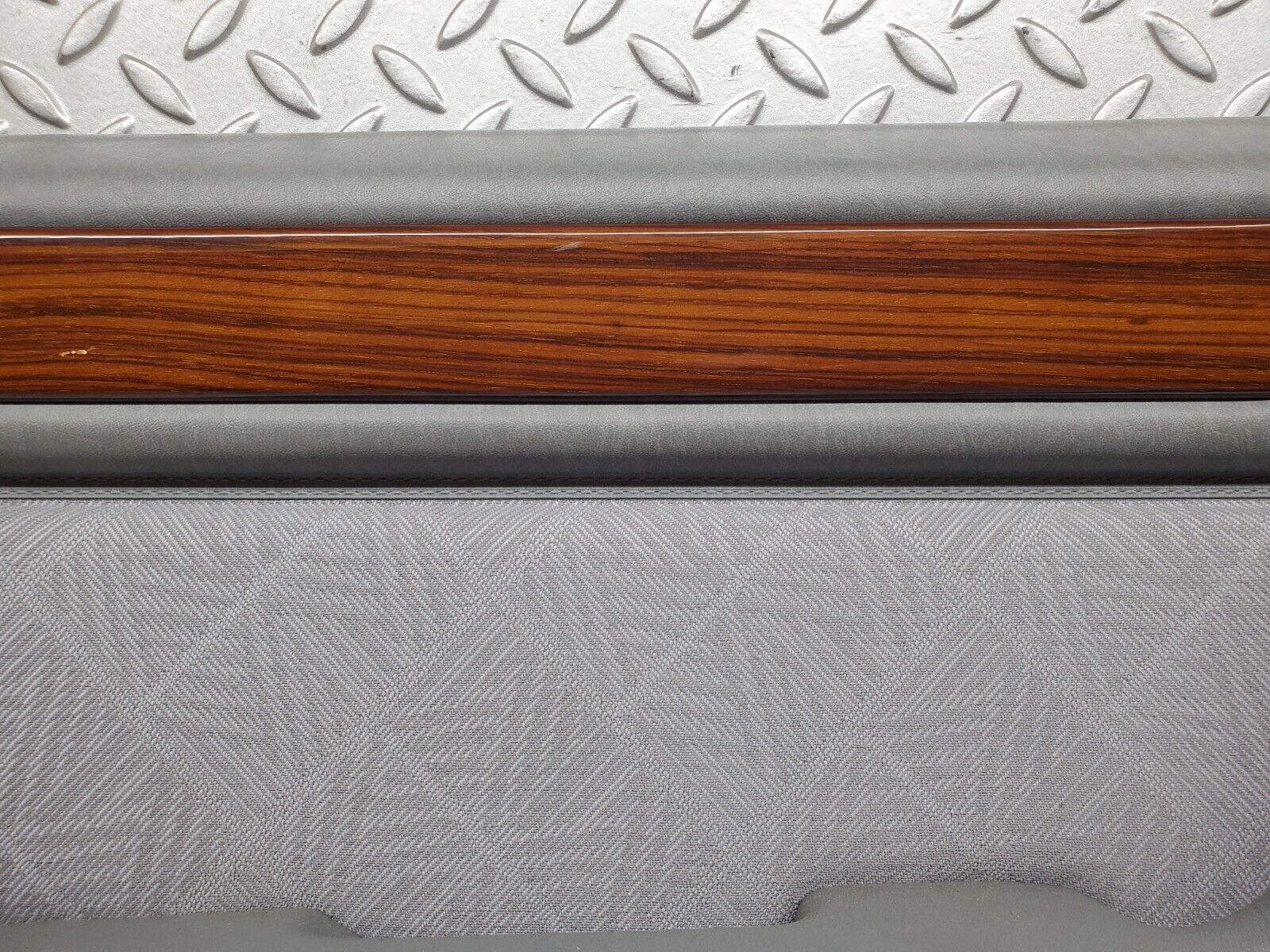 44686 Mercedes-Benz W124 220E Rear Left Door Card Grey 1247370970