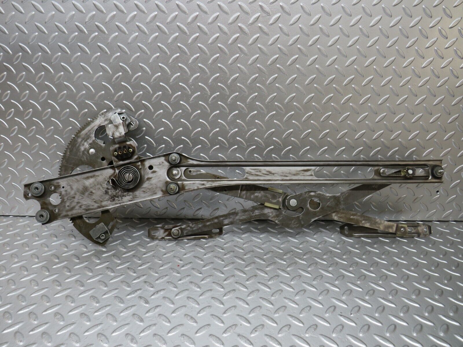 25078 Mercedes-Benz R107 C107 Front Left Power Window Regulator 1077200746