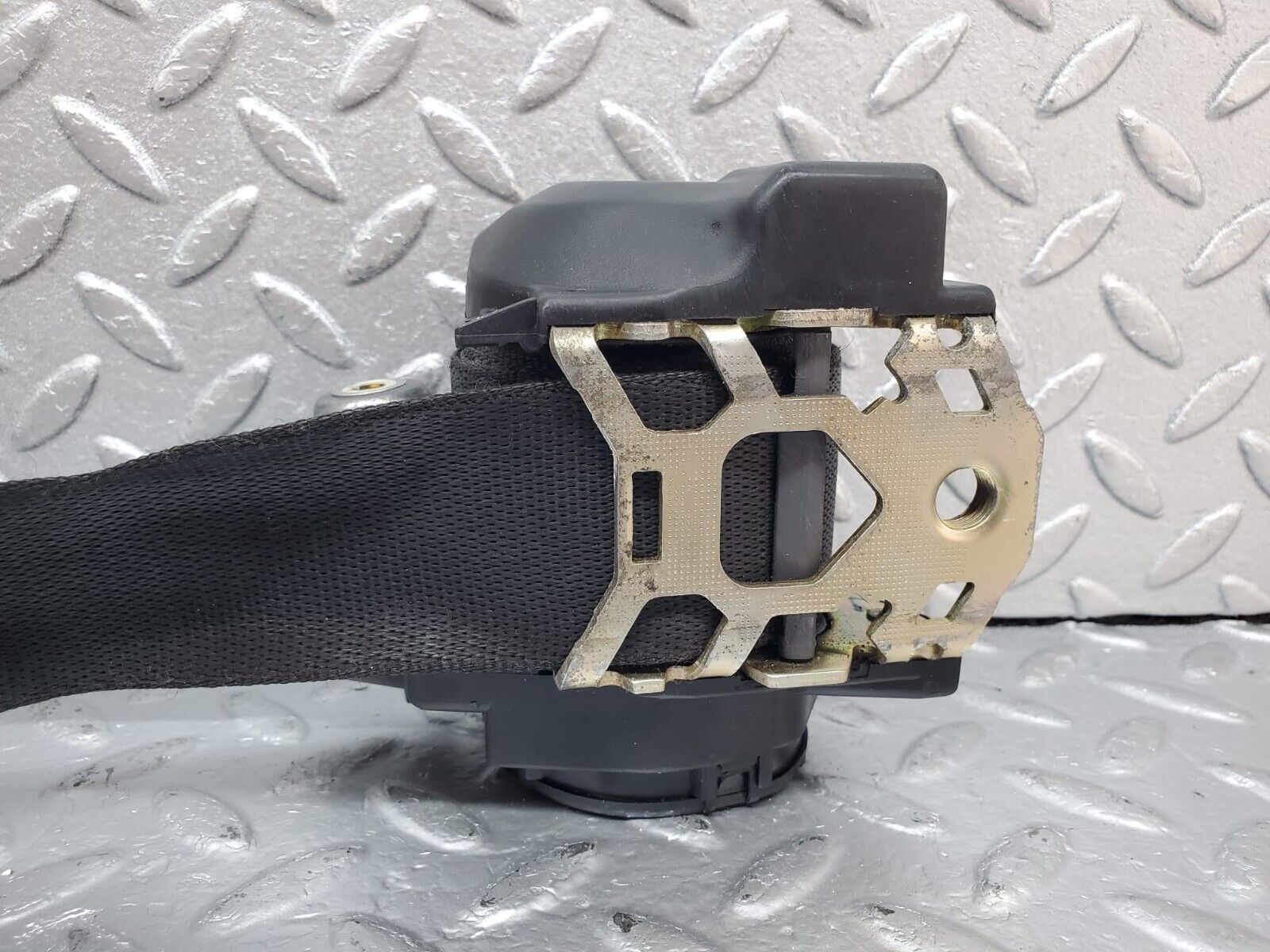 44837 Mercedes-Benz W124 220E Front Right Seat Belt With Buckle 1248600686