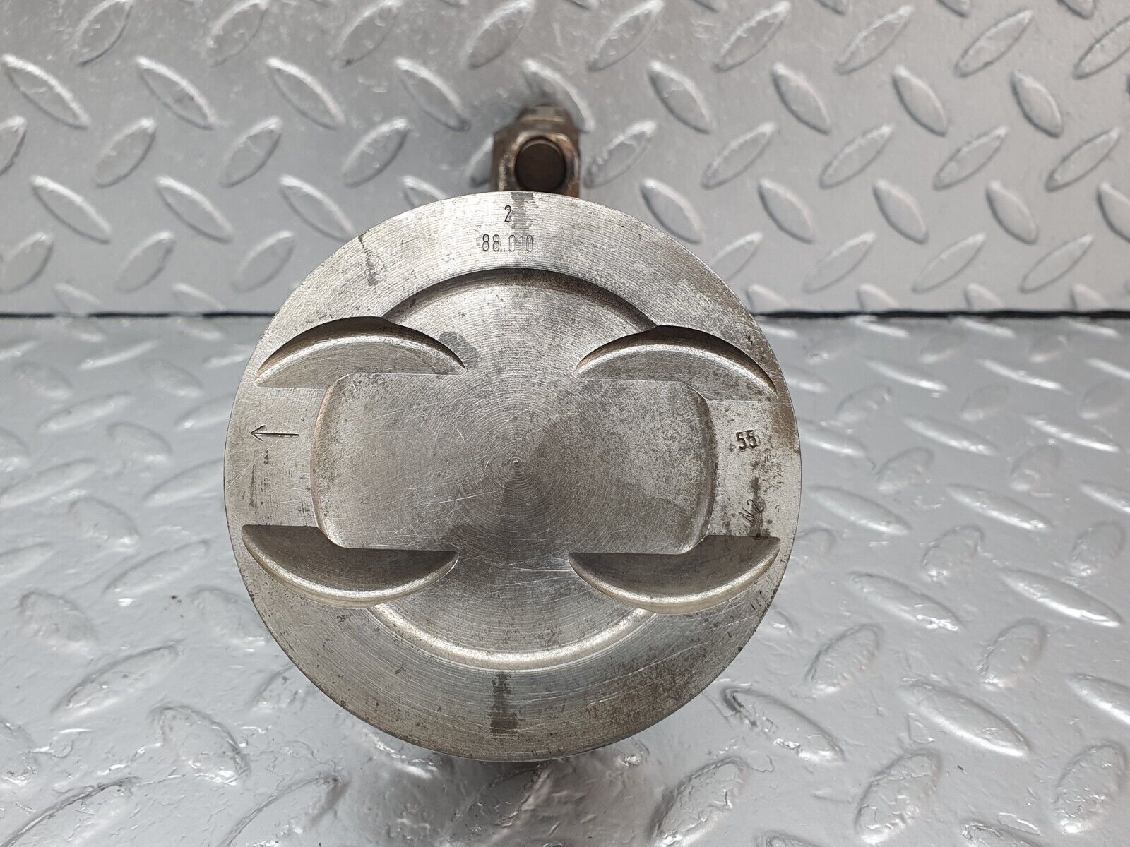 43777 Mercedes-Benz C126 380SEC Coupe Piston With Connecting Rod 88.010 11610