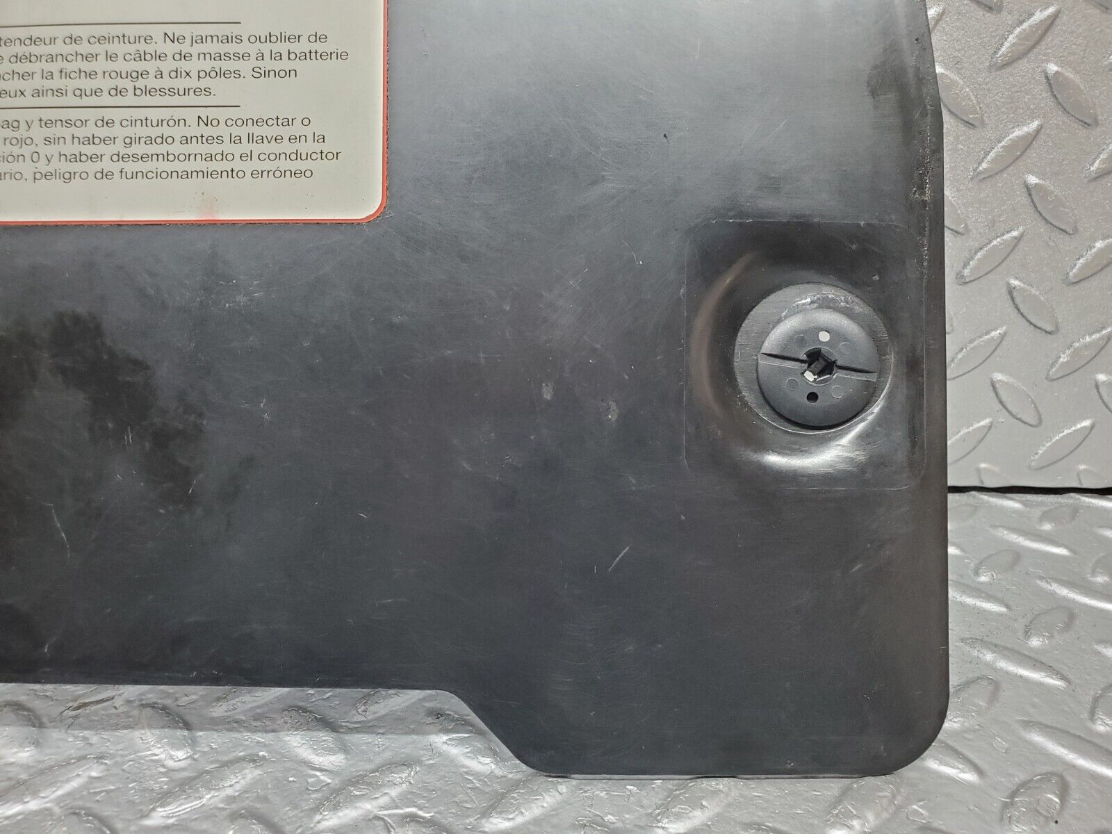 45627 Mercedes-Benz W126 420SE Foot Well Panel Left Side 1266840537