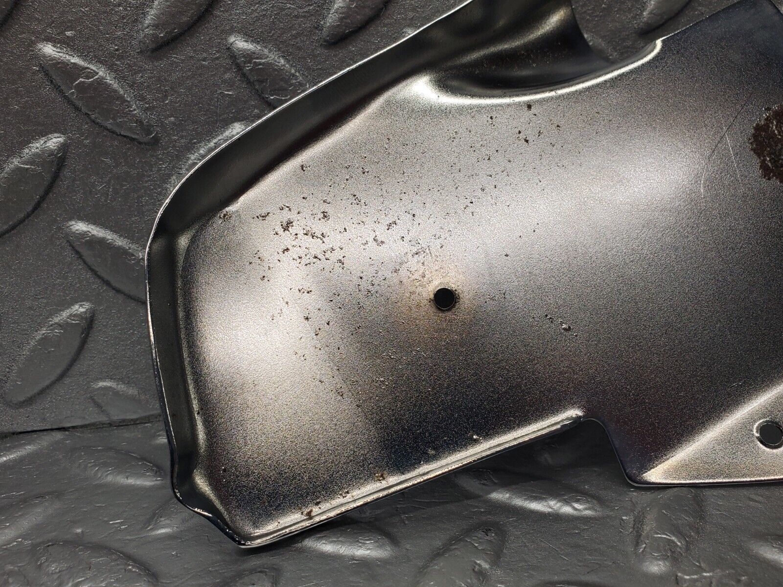 46442 Mercedes-Benz C123 280CE Coupe B Pillar Chrome Cover Left Side