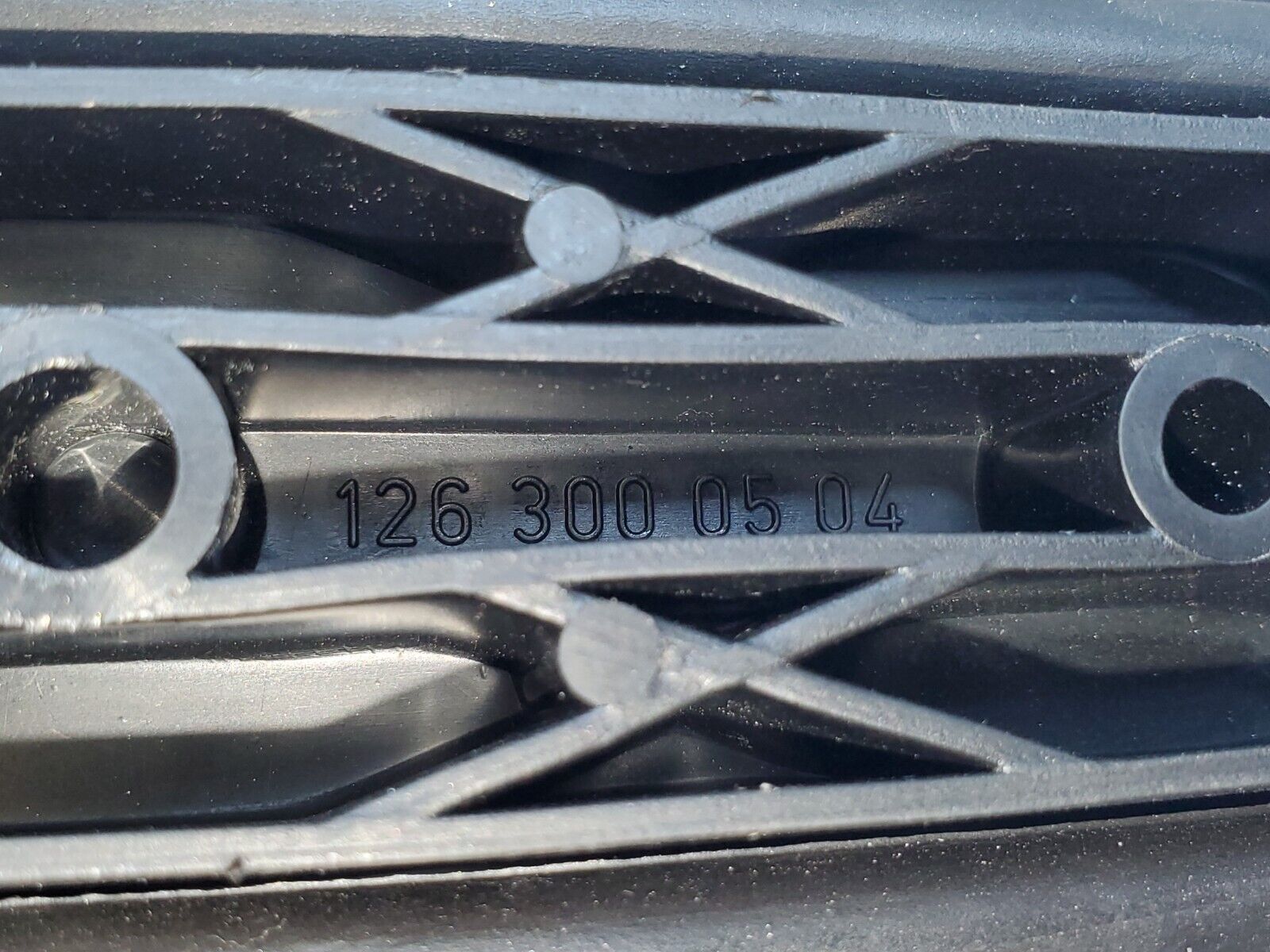 44722 Mercedes-Benz W124 220E Accelerator Pedal With Rubber 1233010082 1263000504