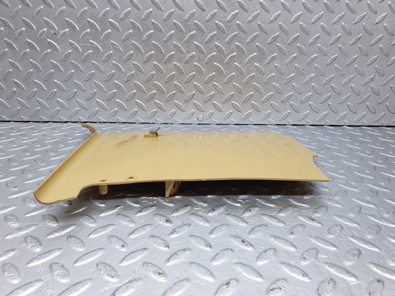 43880 Mercedes-Benz C123 230CE Coupe Front Left Kick Panel Beige 1236880906