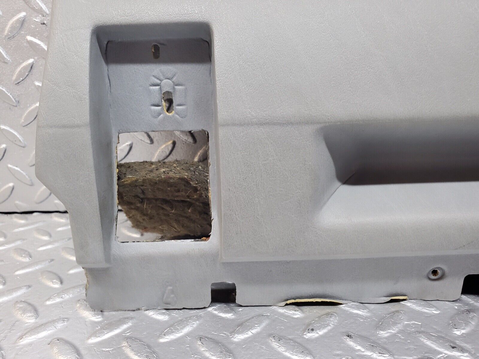 44628 Mercedes-Benz W124 220E Under Dash Panel Left Side Grey