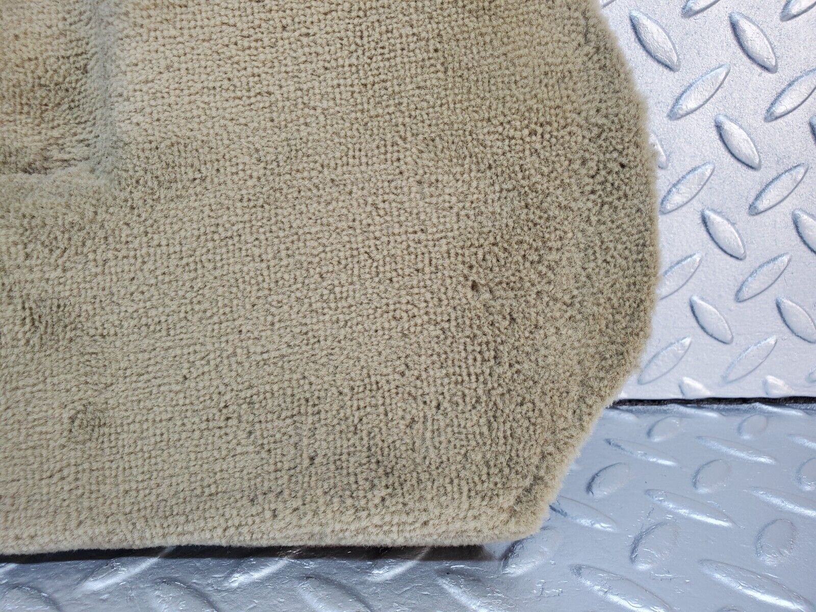 45693 Mercedes-Benz W126 420SE Kick Panel Left Side Beige 1266880306