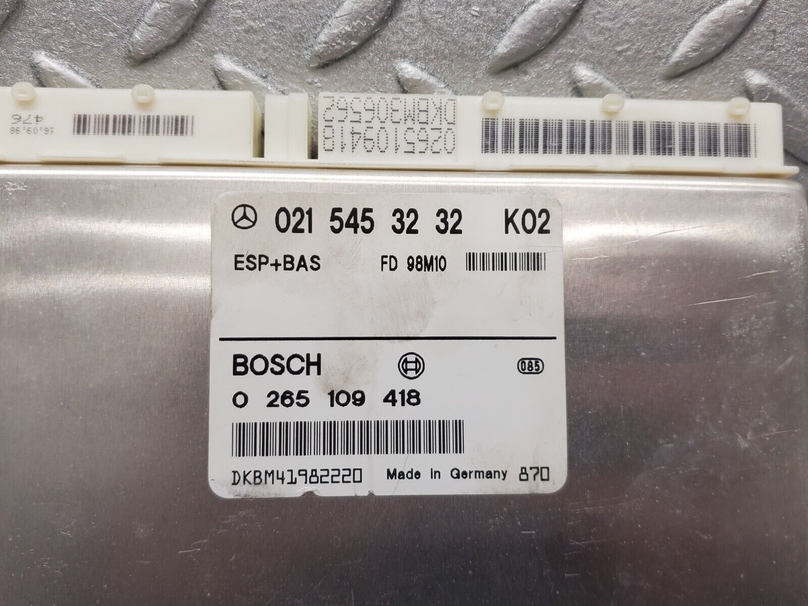 46819 Mercedes-Benz R129 320SL Coupe ESP Control Unit 0215453232 0265109418